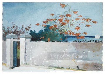 ウィンスロー・ホーマー Painting - ウォール・ナッソー リアリズム画家ウィンスロー・ホーマー